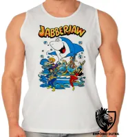 Camiseta Regata adulto ou infantil tutubarão tubarão jabberjaw hanna barbera desenho - Foto 2