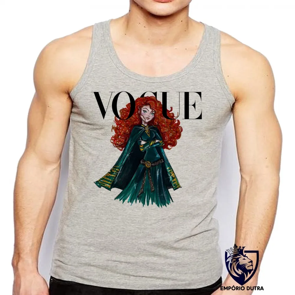 Camiseta Regata adulto ou infantil Valente disney urso