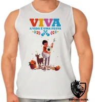 Camiseta Regata adulto ou infantil Vida é uma festa cachorro - Foto 2