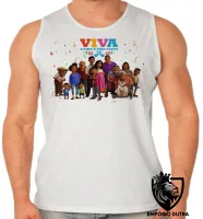 Camiseta Regata adulto ou infantil Vida é uma festa todos - Foto 2