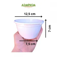 10 Vasos cuia 13 de Plástico 500 mL