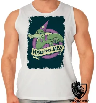 Camiseta Regata adulto ou infantil Zé Jacaré Vodu pica pau - Foto 2