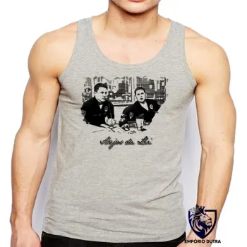 Camiseta Regata adulto ou infantil Anjos da Lei filme policial tiras