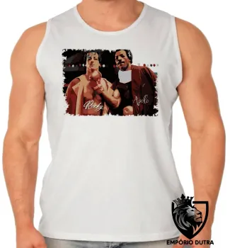 Camiseta Regata adulto ou infantil Apollo creed Rocky balboa boxe - Foto 2