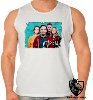 Camiseta Regata adulto ou infantil Atypical seriado serie personagens - Foto 2