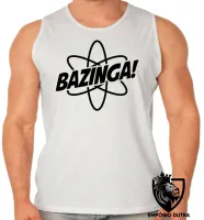 Camiseta Regata adulto ou infantil Bazinga átomo big bang theory - Foto 2