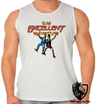 Camiseta Regata adulto ou infantil Bill and Ted filme antigo - Foto 2
