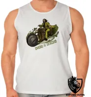 Camiseta Regata adulto ou infantil boris animal mib homens preto - Foto 2