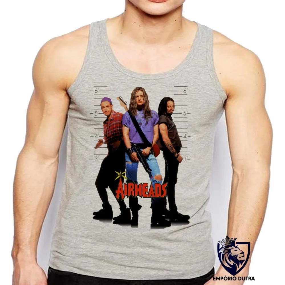 Camiseta Regata adulto ou infantil cabeças de vento filme antigo