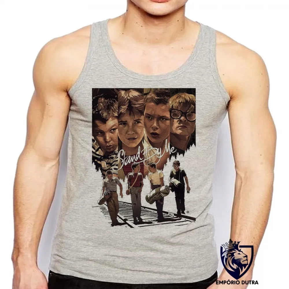 Camiseta Regata adulto ou infantil Conta comigo filme antigo stand by me Imagem