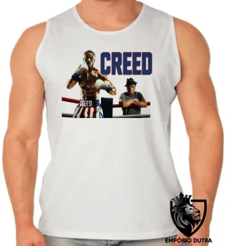 Camiseta Regata adulto ou infantil Creed rocky balboa boxe - Foto 2
