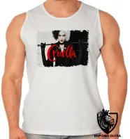 Camiseta Regata adulto ou infantil Cruella De Vil 101 dalmatas - Foto 2