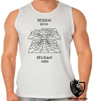 Camiseta Regata adulto ou infantil Dark Mikkel Michael - Foto 2