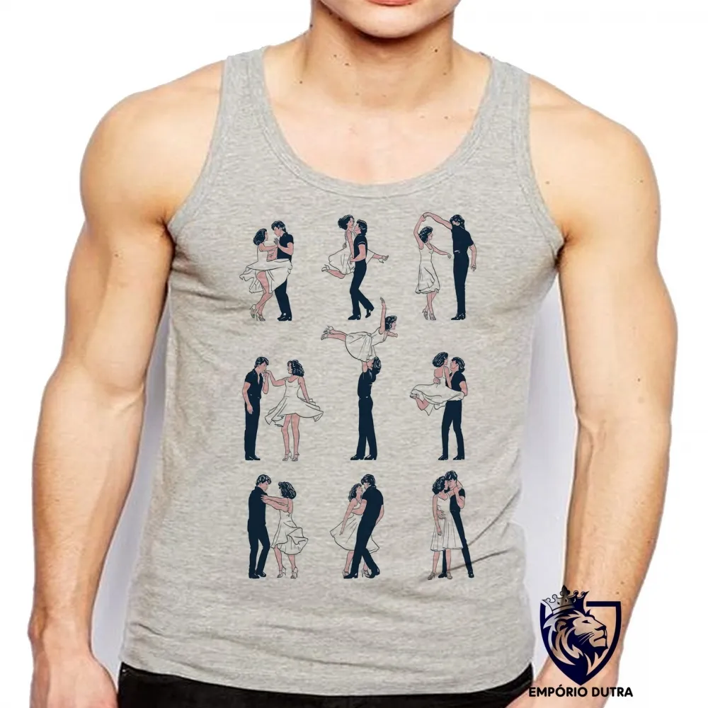 Camiseta Regata adulto ou infantil Dirty Dancing passos Imagem