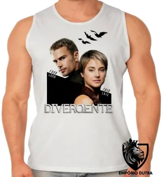 Camiseta Regata adulto ou infantil divergente insurgente convergente - Foto 2