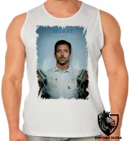 Camiseta Regata adulto ou infantil Dr House disfibrilador - Foto 2