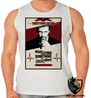 Camiseta Regata adulto ou infantil Dr House Everything sucks - Foto 2