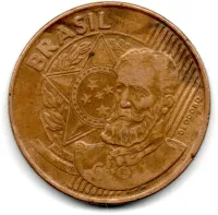 2001 - 25 Centavos - ERRO: Duplicação no Reverso - Moeda Brasil - Foto 2