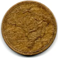 1942 - 1 Cruzeiro - Moeda Brasil - Foto 2