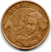 2000 - 10 Centavos - Moeda Brasil - C/ Danos - Foto 2