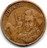 2000 - 10 Centavos - Moeda Brasil - C/ Danos - Foto 2