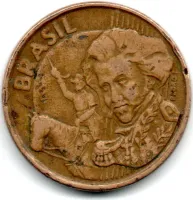 2000 - 10 Centavos - Moeda Brasil - C/ Danos - Foto 2