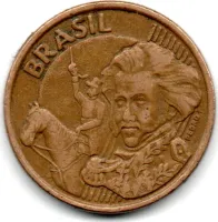 2000 - 10 Centavos - Moeda Brasil - C/ Danos - Foto 2