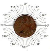 2013 - 5 Centavos - ERRO: Reverso Horizontal - Moeda Brasil