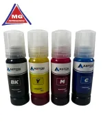 Kit Refil de tinta Aston et504/544 BK,Y,M,C 70 ml