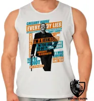 Camiseta Regata adulto ou infantil Dr House Gregory - Foto 2