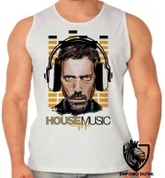 Camiseta Regata adulto ou infantil Dr House musica dj - Foto 2
