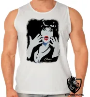 Camiseta Regata adulto ou infantil elvira rainha das trevas - Foto 2