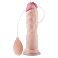 Pênis Ejaculador com Ventosa 21 x 4,4cm Soft Ejaculation Cock - PE131 - Foto 2