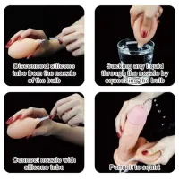 Pênis Ejaculador com Ventosa 21 x 4,4cm Soft Ejaculation Cock - PE131 - Foto 6