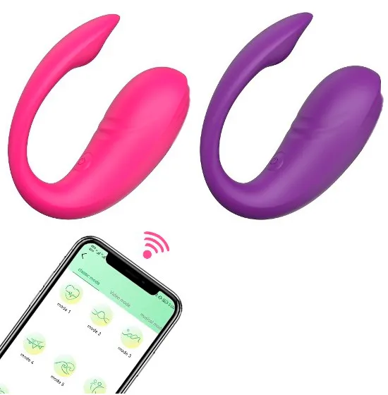 Vibrador Controle distância App e 10 modos de Vibrações - CD045