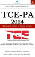 Apostila TCE PA Ano 2024 Engenharia Telecomunicações  Auditor de Controle Externo