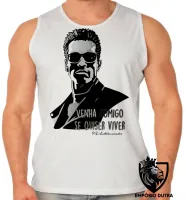 Camiseta Regata adulto ou infantil Exterminador do Futuro venha comigo - Foto 2