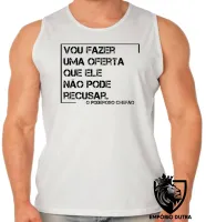 Camiseta Regata adulto ou infantil Frase filme poderoso chefão The Godfather - Foto 2