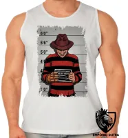 Camiseta Regata adulto ou infantil freddy krueger preso - Foto 2