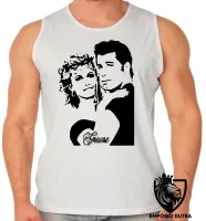 Camiseta Regata adulto ou infantil Grease john travolta tempos brilhantina - Foto 2