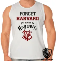Camiseta Regata adulto ou infantil harry potter hogwarsts harvard forget - Foto 2
