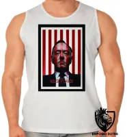 Camiseta Regata adulto ou infantil House of Cards - Foto 2