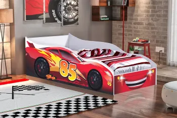 Cama Infantil Carros meninos vermelho ou Batman 1.54 nv