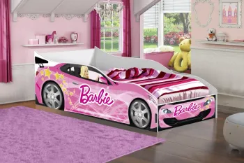 Cama Infantil Carros Carros Menina Barbie 1.54 nv