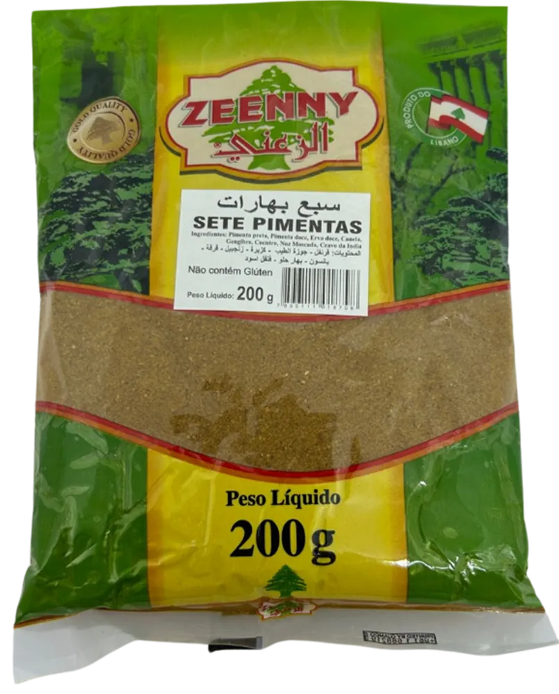 SETE PIMENTAS ZEENNY 200G Imagem