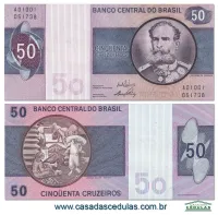 C142 - 50 Cruzeiros (Deodoro da Fonseca) - Fe