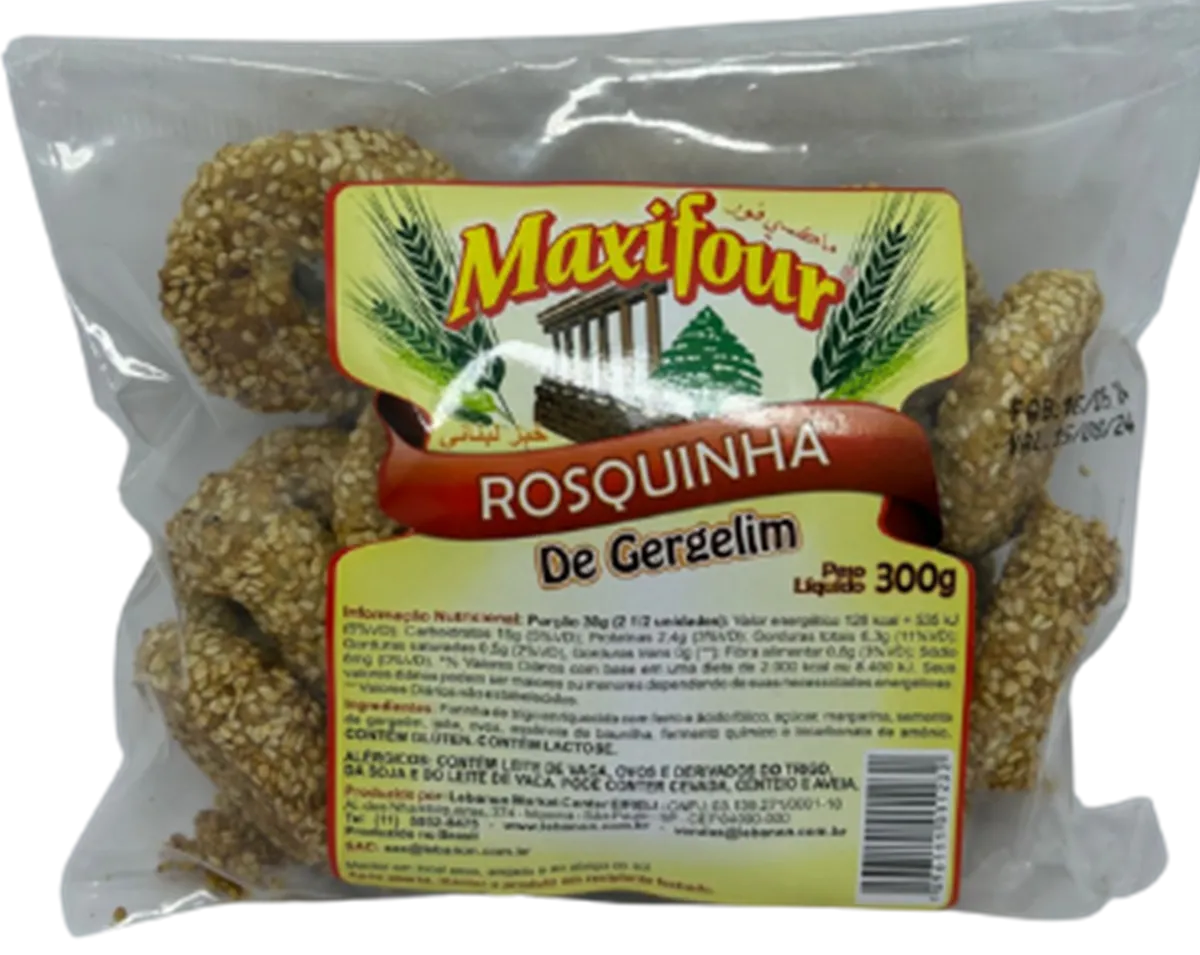 ROSQUINHA GERGELIM 300G