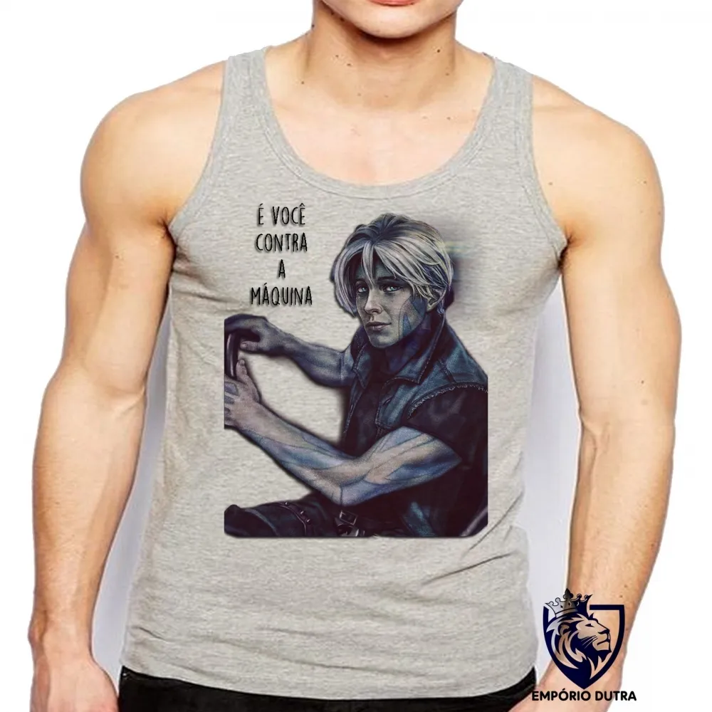 Camiseta Regata adulto ou infantil Jogador n 1 você máquina Imagem