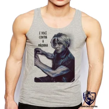 Camiseta Regata adulto ou infantil Jogador n 1 você máquina