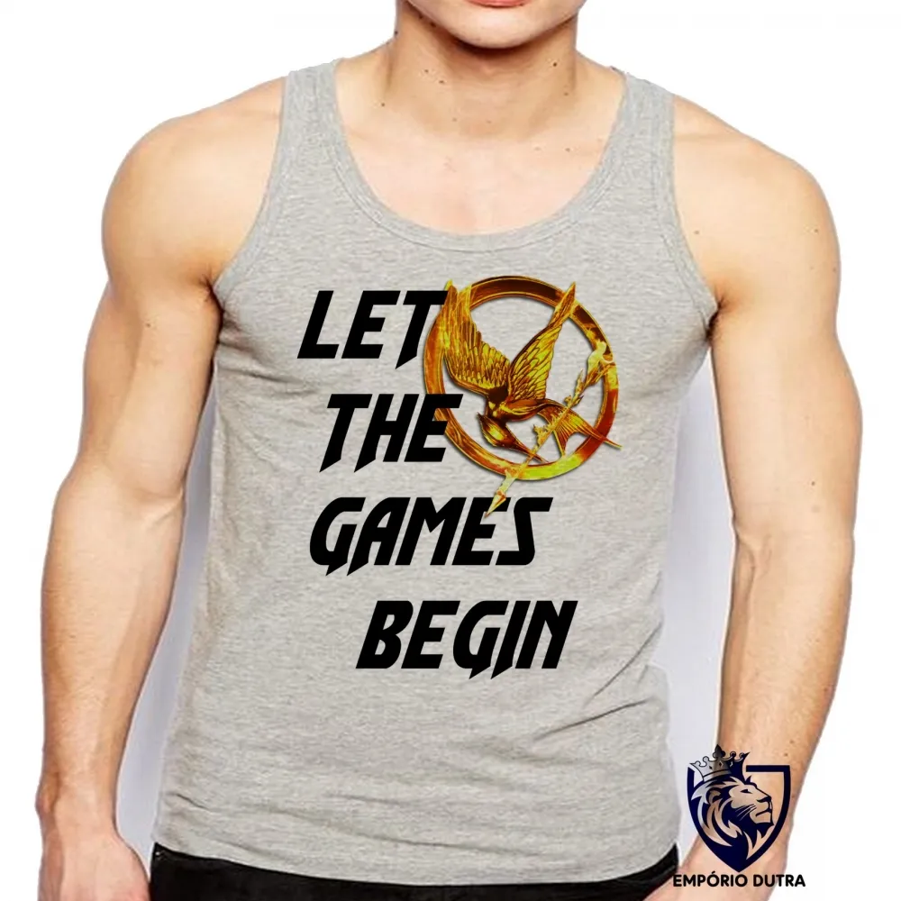 Camiseta Regata adulto ou infantil jogos vorazes tordo